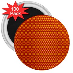 Pattern Creative Background 3  Magnets (100 pack)