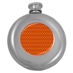 Pattern Creative Background Round Hip Flask (5 oz)