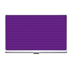 Pattern Violet Purple Background Business Card Holders by Sapixe