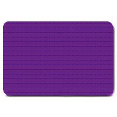 Pattern Violet Purple Background Large Doormat 