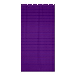 Pattern Violet Purple Background Shower Curtain 36  x 72  (Stall) 