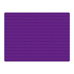 Pattern Violet Purple Background Double Sided Flano Blanket (Mini) 