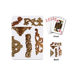 Pattern Motif Decor Playing Cards (mini) 