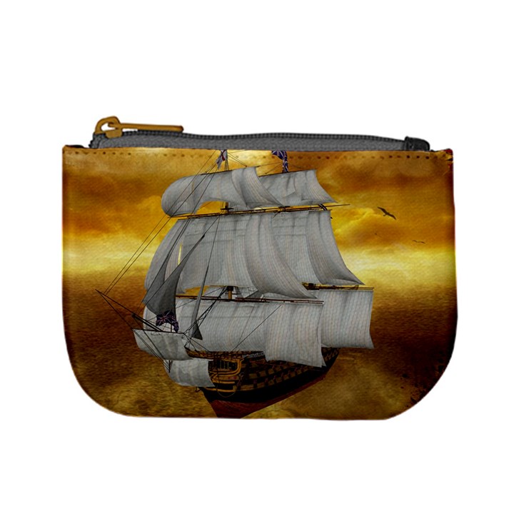 Pirate Ship Mini Coin Purses