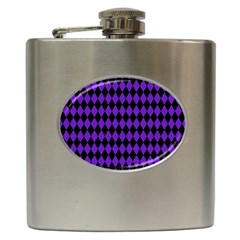 Jester Purple Hip Flask (6 Oz) by jumpercat