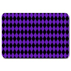 Jester Purple Large Doormat  by jumpercat