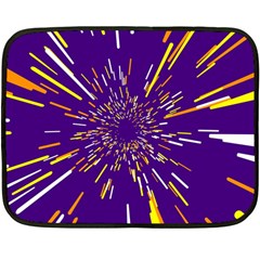 Space Trip 1 Fleece Blanket (mini) by jumpercat