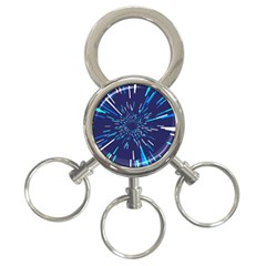 Space Trip 3 3-ring Key Chains by jumpercat