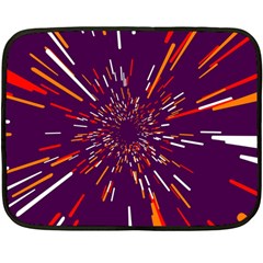 Space Trip 4 Fleece Blanket (mini) by jumpercat