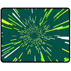 Space Trip 5 Fleece Blanket (medium)  by jumpercat