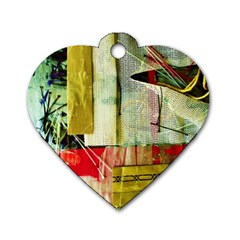 Hidden Strings Of Purity 5 Dog Tag Heart (two Sides) by bestdesignintheworld