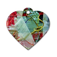 Hidde Strings Of Purity 2 Dog Tag Heart (two Sides) by bestdesignintheworld