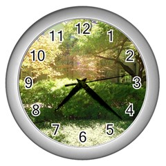 Highland Park 19 Wall Clocks (silver)  by bestdesignintheworld