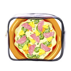 Pizza Clip Art Mini Toiletries Bags by Sapixe