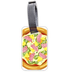 Pizza Clip Art Luggage Tags (two Sides) by Sapixe