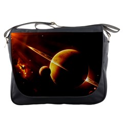 Planets Space Messenger Bags