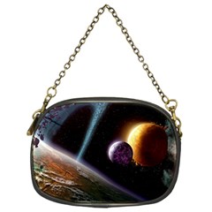 Planets In Space Chain Purses (one Side)  by Sapixe