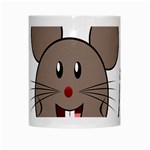 Raton Mouse Christmas Xmas Stuffed Animal White Mugs Center