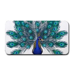 Peacock Bird Peacock Feathers Medium Bar Mats by Sapixe