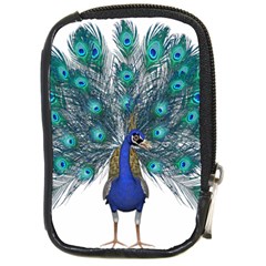 Peacock Bird Peacock Feathers Compact Camera Cases by Sapixe