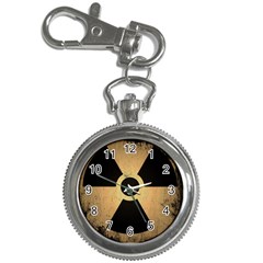 Radioactive Warning Signs Hazard Key Chain Watches