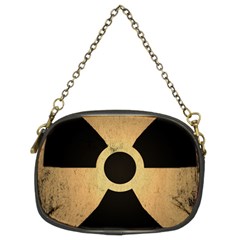 Radioactive Warning Signs Hazard Chain Purses (two Sides)  by Sapixe