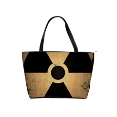 Radioactive Warning Signs Hazard Shoulder Handbags by Sapixe