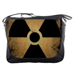 Radioactive Warning Signs Hazard Messenger Bags