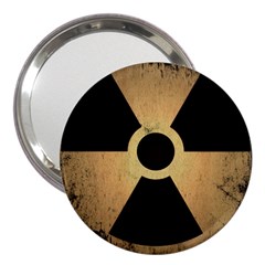 Radioactive Warning Signs Hazard 3  Handbag Mirrors by Sapixe