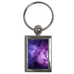 Purple Space Key Chains (rectangle) 