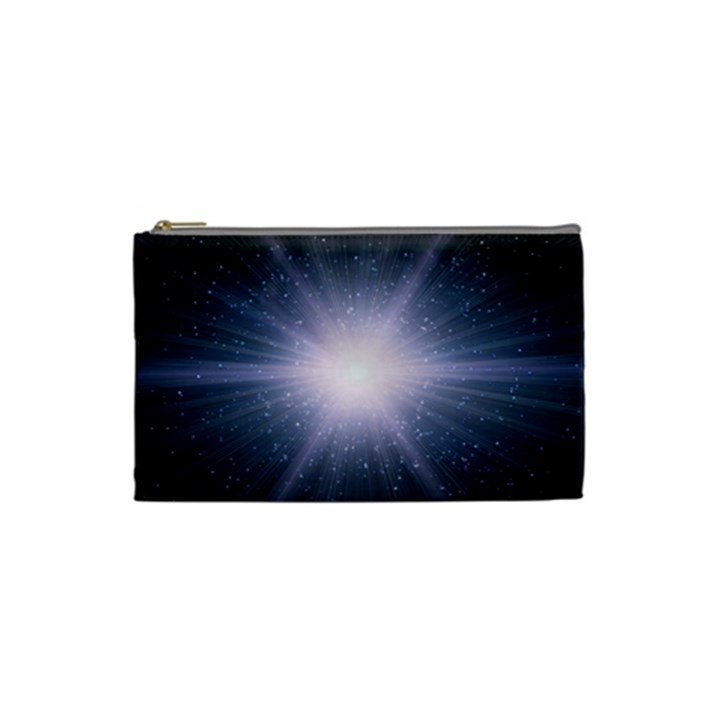 Real Photographs In Saturns Rings Cosmetic Bag (Small) 