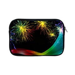 Rainbow Fireworks Celebration Colorful Abstract Apple Ipad Mini Zipper Cases
