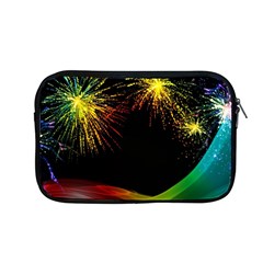 Rainbow Fireworks Celebration Colorful Abstract Apple Macbook Pro 13  Zipper Case