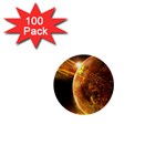 Sci Fi Planet 1  Mini Buttons (100 pack)  Front