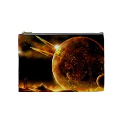 Sci Fi Planet Cosmetic Bag (medium) 