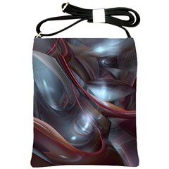 Shells Around Tubes Abstract Shoulder Sling Bags