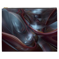 Shells Around Tubes Abstract Cosmetic Bag (xxxl)  by Sapixe