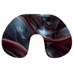 Shells Around Tubes Abstract Travel Neck Pillows