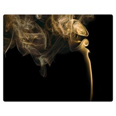 Smoke Fume Smolder Cigarette Air Double Sided Flano Blanket (medium) 