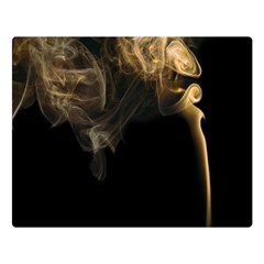 Smoke Fume Smolder Cigarette Air Double Sided Flano Blanket (large)  by Sapixe