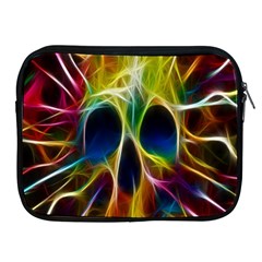 Skulls Multicolor Fractalius Colors Colorful Apple Ipad 2/3/4 Zipper Cases by Sapixe