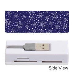 Snowflakes Pattern Memory Card Reader (stick)  by Sapixe