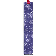 Snowflakes Pattern Large Book Marks by Sapixe