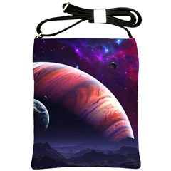 Space Art Nebula Shoulder Sling Bags