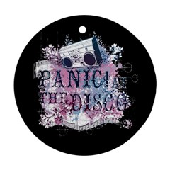 Panic At The Disco Art Ornament (Round)