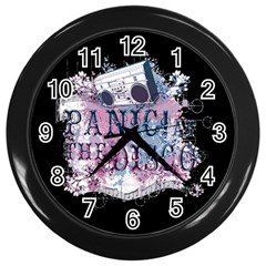 Panic At The Disco Art Wall Clocks (Black)