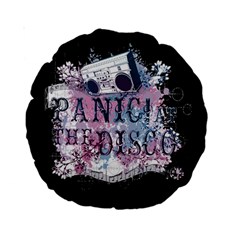 Panic At The Disco Art Standard 15  Premium Round Cushions