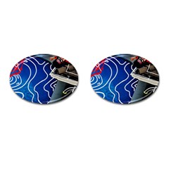 Panic! At The Disco Released Death Of A Bachelor Cufflinks (Oval)