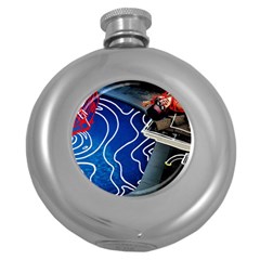 Panic! At The Disco Released Death Of A Bachelor Round Hip Flask (5 oz)