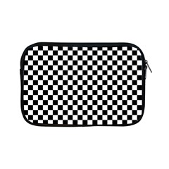 Checker Black and White Apple iPad Mini Zipper Cases